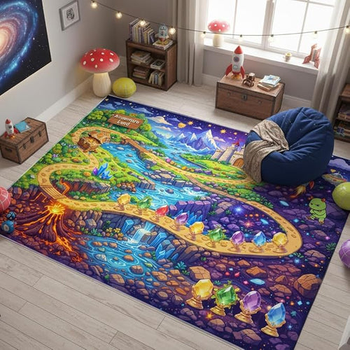 3x5ft Fantasy Adventure Play Rug - Image 2