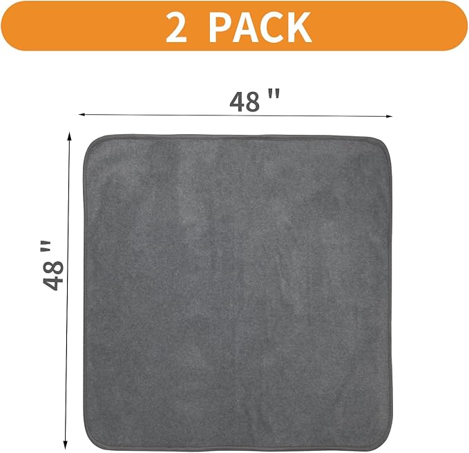 LOOBANI 2 Packs Extra Large Reusable Dog Mat - Image 7