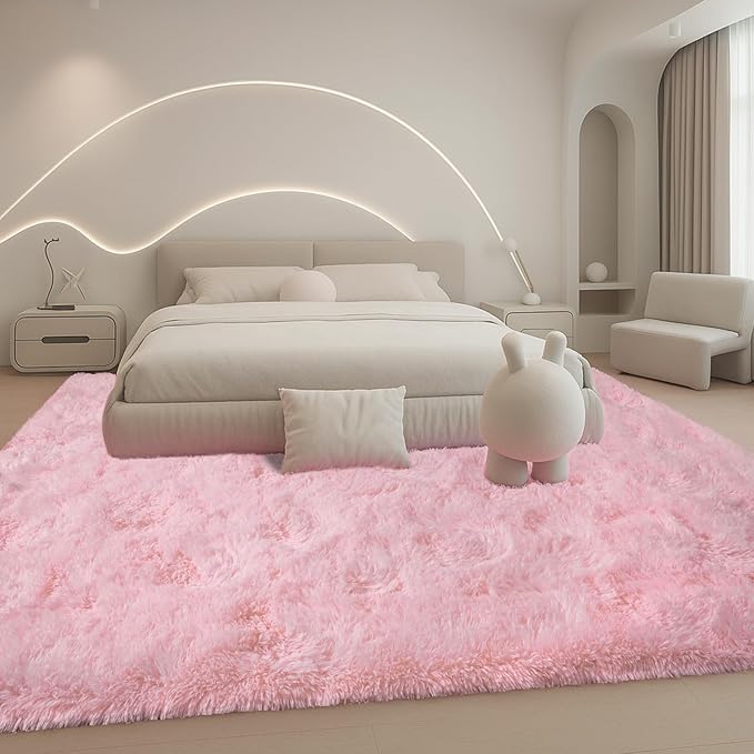 Large 9x12 Area Rug for Living Room, Soft Shag Rugs for Bedroom, Non-Slip Ultra - Image 4
