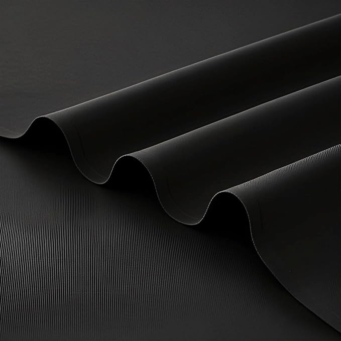 FOLINS&HOME Black Waterproof Decorative Table Runner 48 Inches Long | 210GSM - Image 5