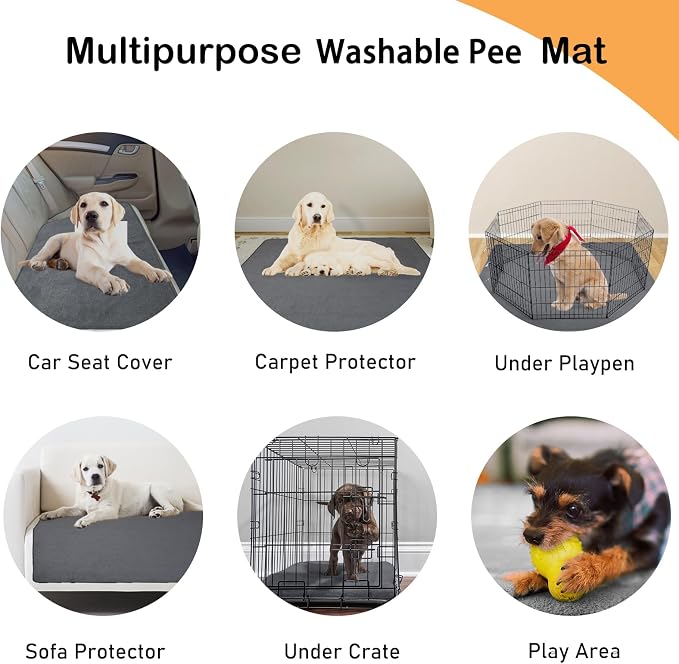 LOOBANI Non-Slip Washable Pee Pad - Image 6