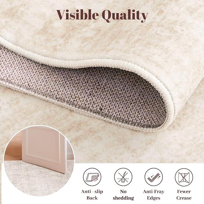 Homemate Washable Rug 9x12 Area Rugs - Image 4