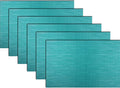 PIGCHCY Placemats, Washable Durable Vinyl Woven Table Mats, Elegant Heat by PIGCHCY