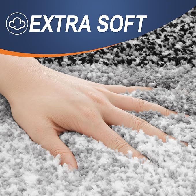OLANLY Large Bathroom Rugs Mat 45x27, Extra Soft Absorbent Microfiber Bath Rugs - Image 2