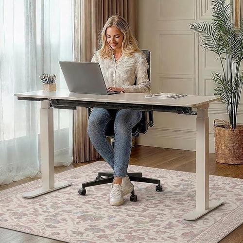 36"x48" Office Chair Mat for Hardwood Tile Floor, Under Desk Carpet Protector - Image 2