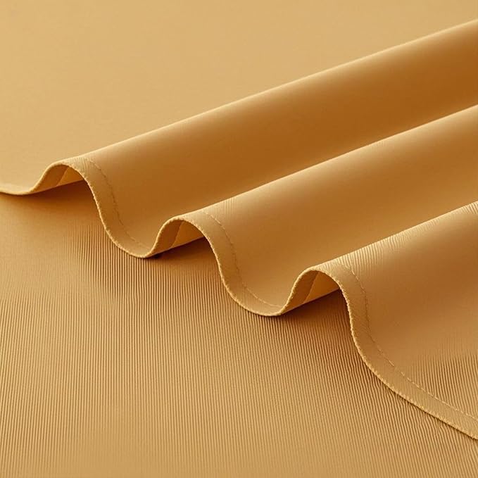 FOLINS&HOME Gold Waterproof Decorative Table Runner 90 Inches Long | 210GSM - Image 5