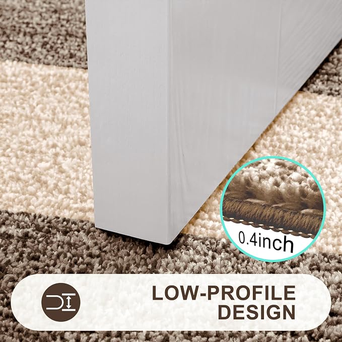 Kitinjoy Indoor Outdoor Door Mat, 54x32 Non-Slip Absorbent Dirt Trapper - Image 4