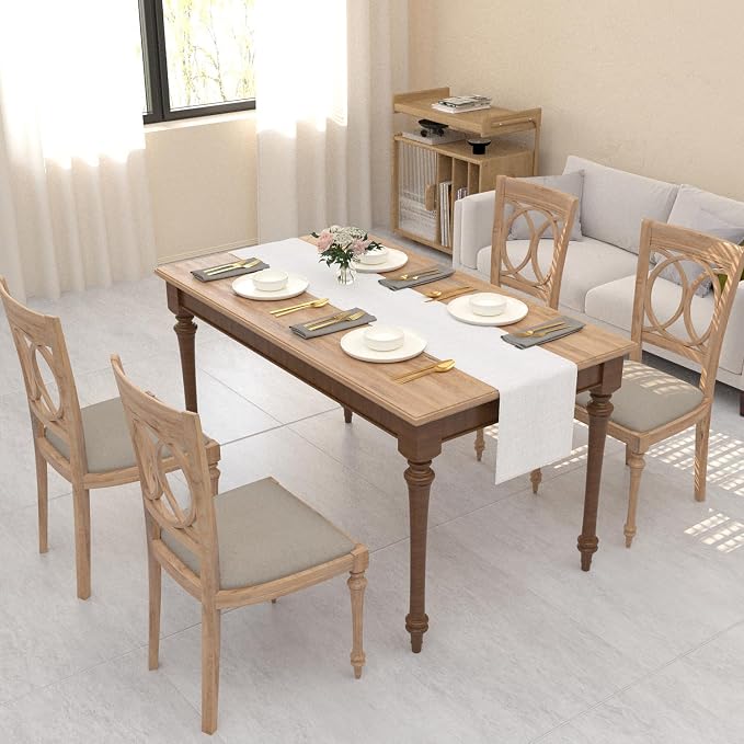 Dinning Table Runner Cloth 12 x 48 Inches Farmhouse Kitchen Coffee Burlap Table - Image 7