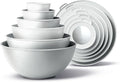 COOK WITH COLOR Mixing Bowls with TPR Lids by CookwithColor