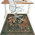 48"x60" Office Chair Mat for Hardwood Tile Floor, Under Desk Carpet Protector by BESBLEE