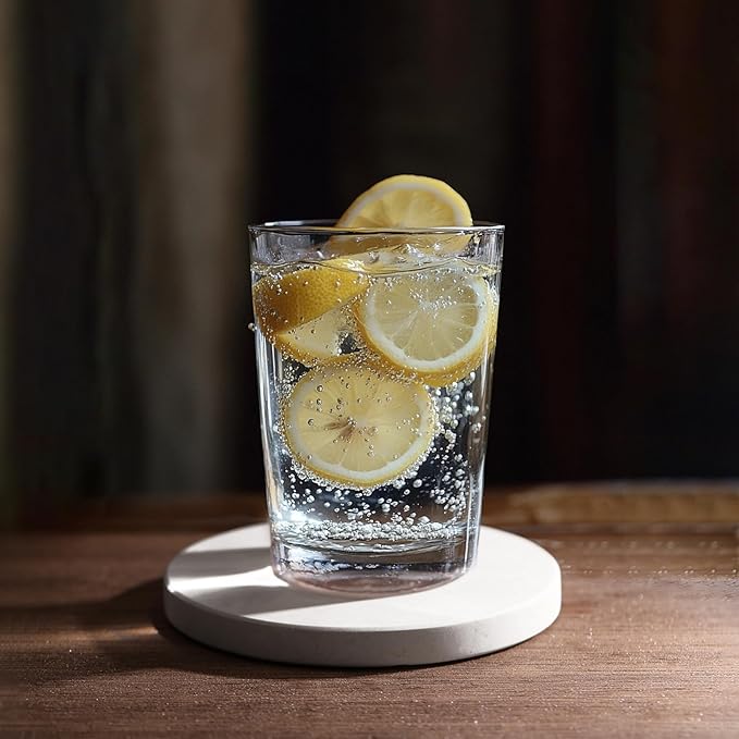 Limestone Water Absorbing Marble Coaster Set - Image 7