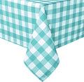 Checkered Tablecloth Square, 30 x 30 Inch by Hiasan