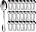 Windsor 60-Piece Set Stainless Steel Teaspoons, Tea Spoons | 5.9-Inch Food by Hansmart