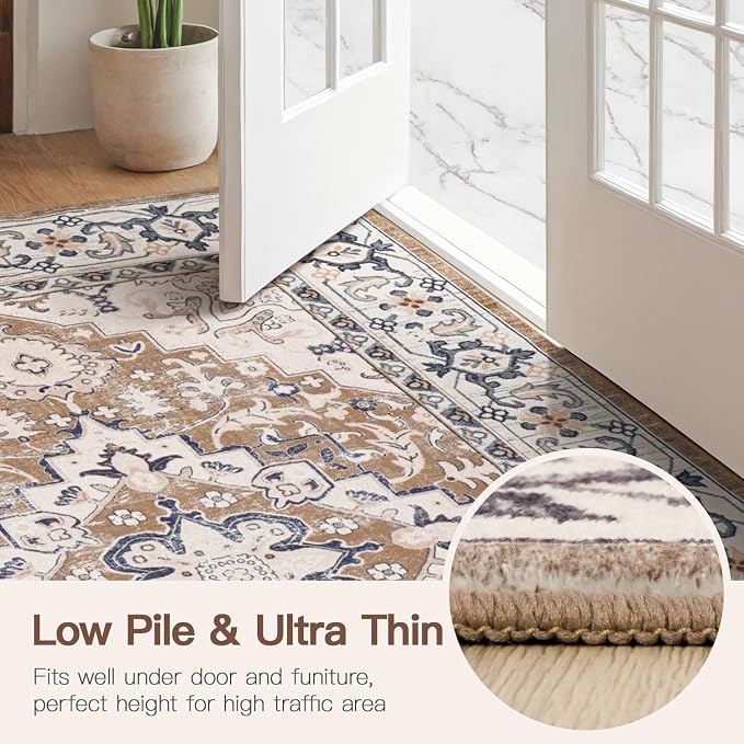 Lofus 5x8 Area Rugs for Living Room, Washable Area Rug, Rugs for Bedroom - Image 8