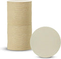 MT Products 4" Blank Off-White Heavyweight Round Paper Coasters by MTProducts