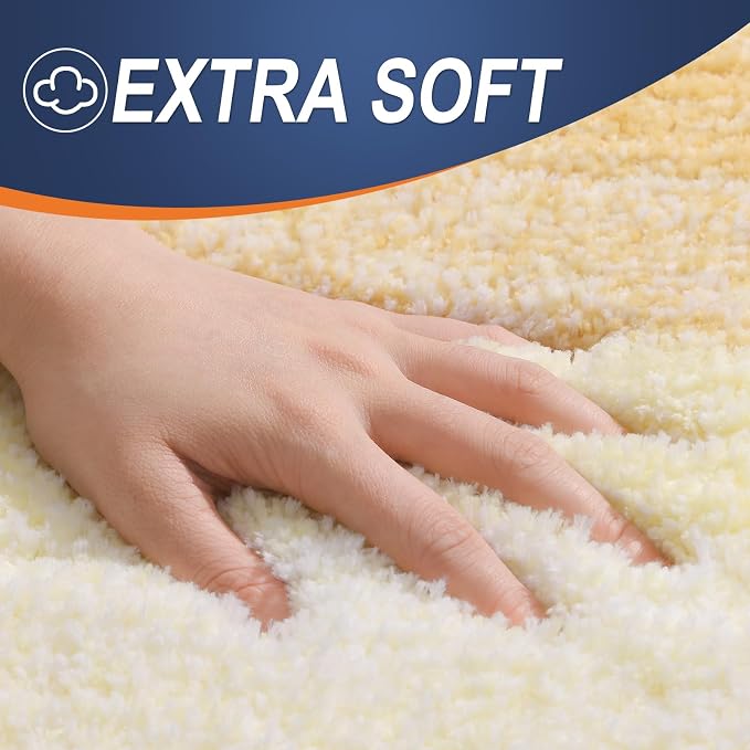 OLANLY Bathroom Runner Rugs Mat 59x24, Extra Soft Absorbent Microfiber Bath Rug - Image 3
