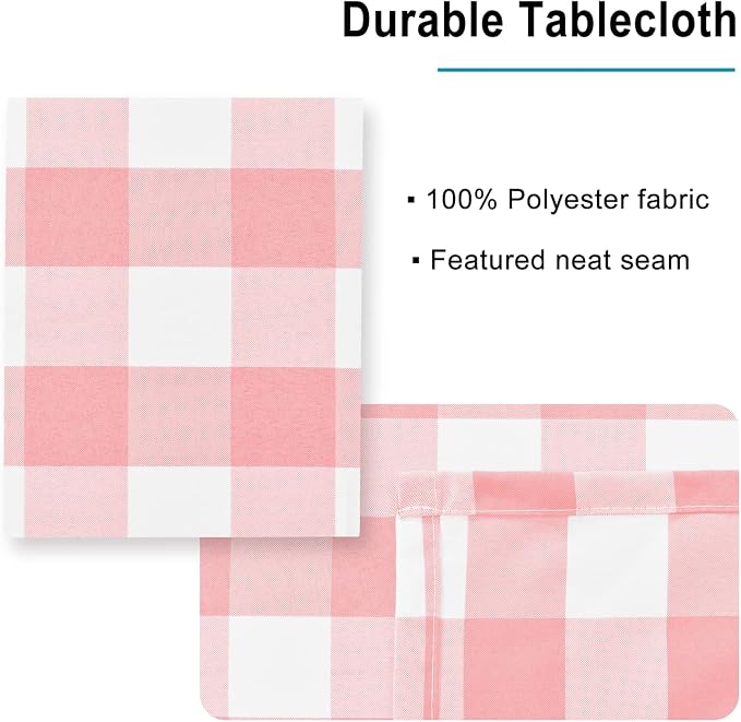 Checkered Tablecloth Square - Image 4