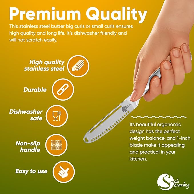Magic Butter Knife Spreader and Curler - Image 4