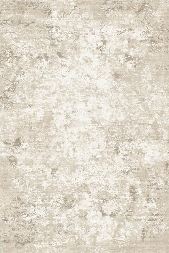 Toneed Abstract Area Rug Modern Washable Rug Soft Non Slip Rug Low Pile - Image 7