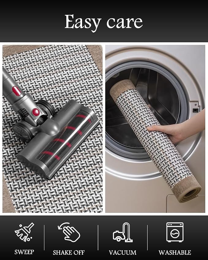 PADOOR Non Slip Kitchen Rugs Sets of 2 - Image 6