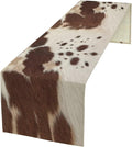 Cow Print Table Runner, 13x90 Inch by Yearn+Jear