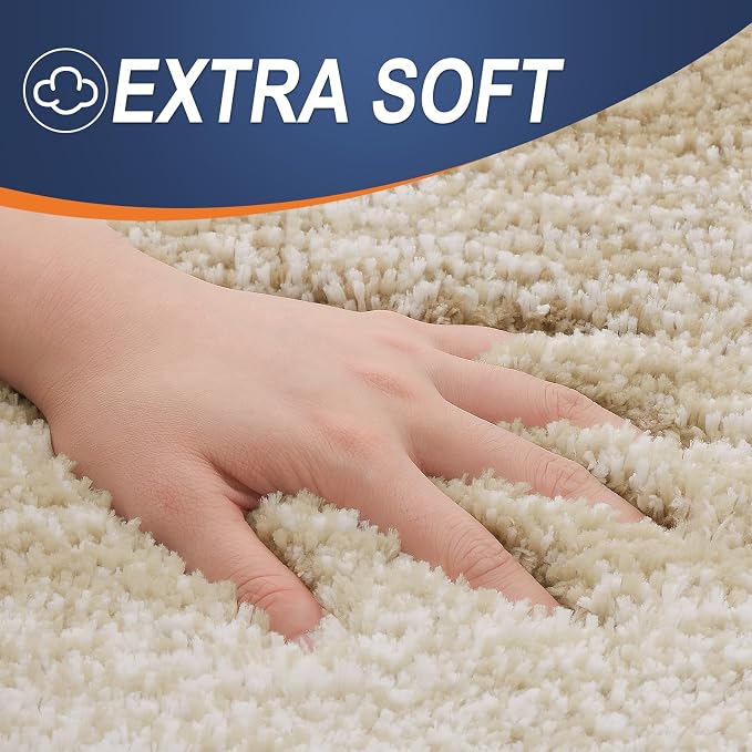 OLANLY Large Bathroom Rugs Mat 45x27, Extra Soft Absorbent Microfiber Bath Rugs - Image 3