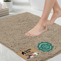 GORILLA GRIP Bath Rug Mat 36x24, Thick Absorbent Chenille, Quick Dry Microfiber by Unknown