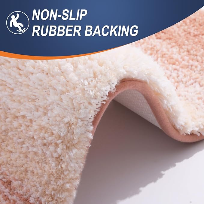 OLANLY Large Bathroom Rugs Mat 44x32, Extra Soft Absorbent Microfiber Bath Rugs - Image 5