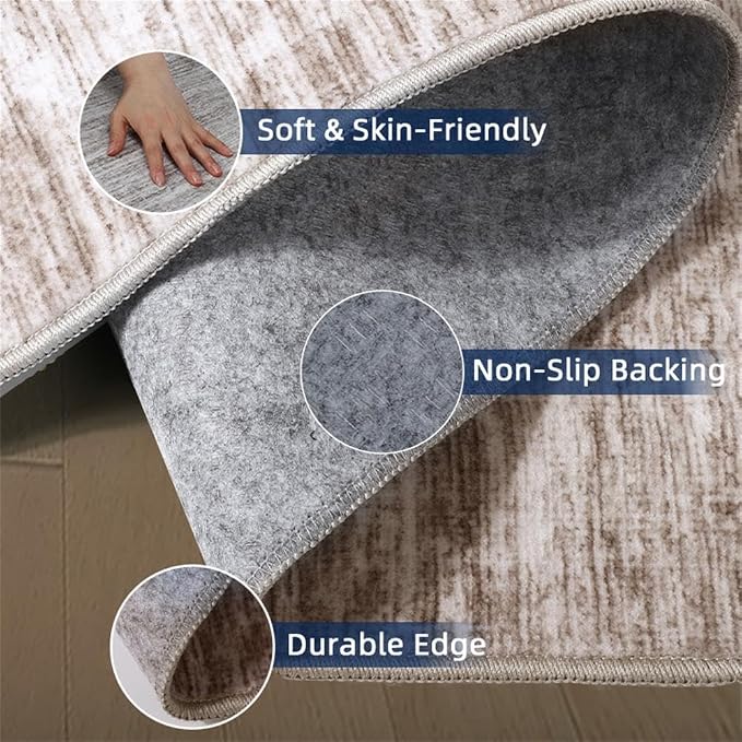 Runners for Hallways 2x8 Kitchen Runner Rugs，Modern Abstract Rug Runners for - Image 3