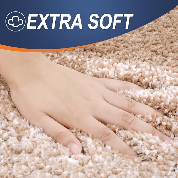 OLANLY Large Bathroom Rugs Mat 44x32, Extra Soft Absorbent Microfiber Bath Rugs - Image 3