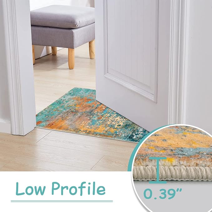Lahome Kitchen Rugs, 2x4 Washable Rug - Image 4