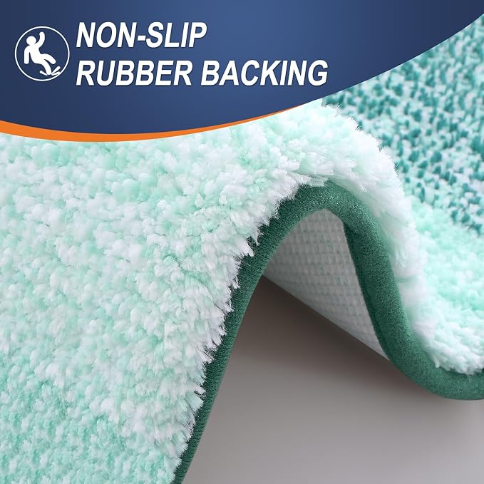 OLANLY Large Bathroom Rugs Mat 54x24, Extra Soft Absorbent Microfiber Bath Rugs - Image 4