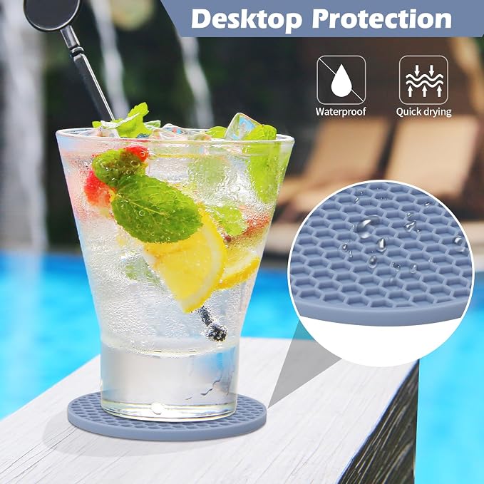 TWTLi Silicone Coasters Set of 6 - Image 2
