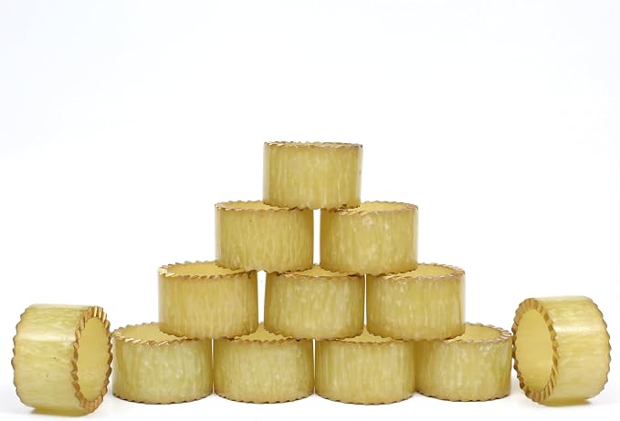 Epoxy Resin Napkin Rings Set of 12 - Image 3