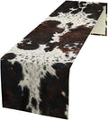 Cow Print Table Runner, 13x120 in by Yearn+Jear