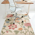 36"x48" Office Chair Mat for Hardwood Tile Floor, Under Desk Carpet Protector by BESBLEE