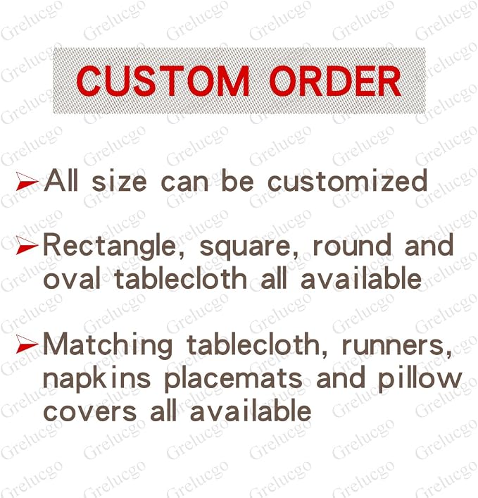 Grelucgo Handmade Hemstitched Polyester Rectangle Table Runners and Dresser - Image 7