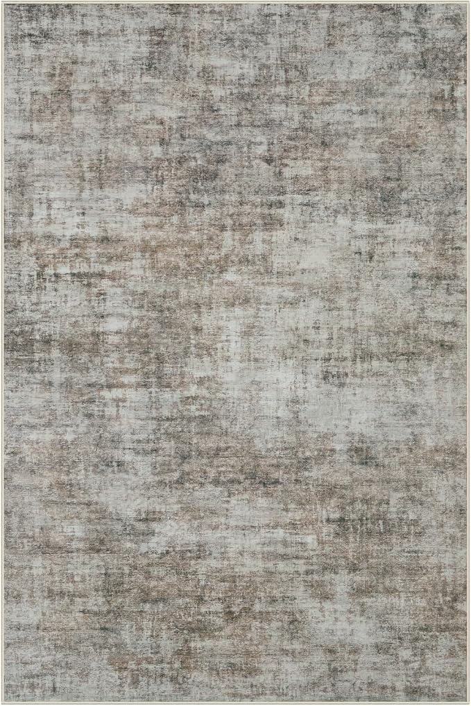 6x9 Area Rugs Washable Rug: Large Modern Abstract Living Room Rug Soft - Image 2