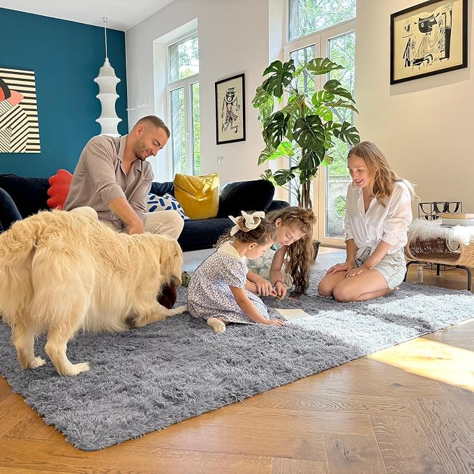 OLANLY 7x12 Machine Washable Large Area Rugs - Image 7