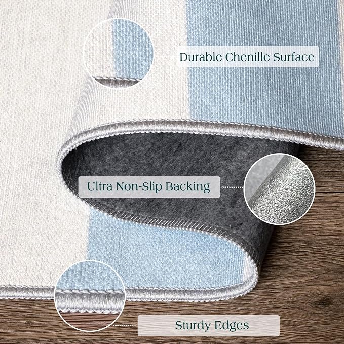 3x5 Entry Rug - Small Washable Indoor Outdoor Mats - Image 2