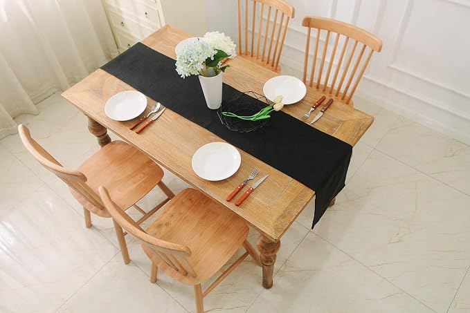 2 Piece Fabric in 1 Dinning Table Runner 12 x 120 Inches Farmhouse Kitchen - Image 7