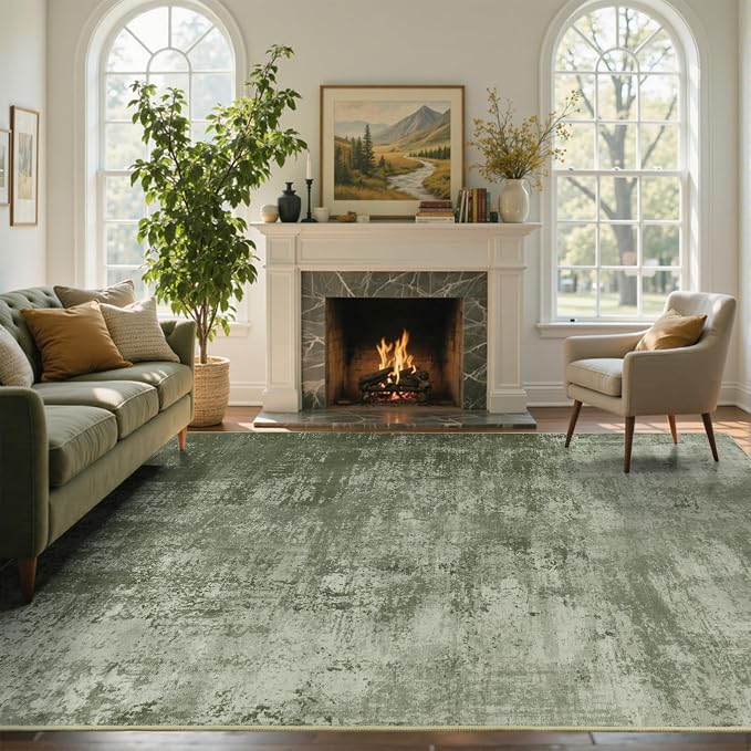 6x9 Ft Large Area Rugs for Living Room, Soft Non-Slip Washable Rugs Modern - Image 2