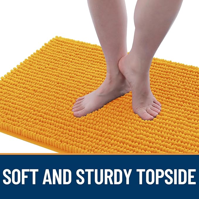OLANLY Dog Door Mat for Muddy Paws 24x16, Ultra Absorbent Chenille Mud Doormat - Image 3