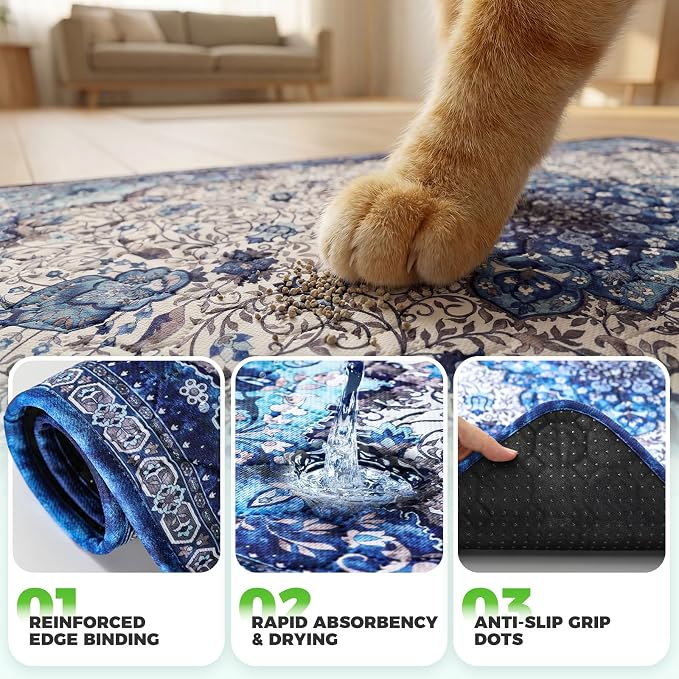 Hompet Reusable Pee Pads for Dogs, Non-Slip Washable Potty Pads for Floor 20x60 - Image 5