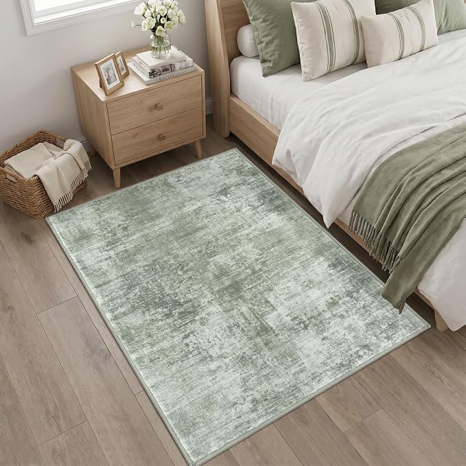 IOHOUZE Abstract Area Rug 4x5 Ft Washable Rugs - Image 6