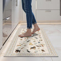 Dog Rug Runner for Entryway, 2x4 Washable Kitchen Mat Ultra-Thin Soft, Non-Slip by WelcometoBabovid