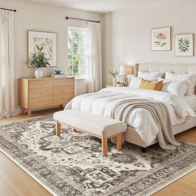 Washable 8x10 Area Rug for Living Room - Image 7
