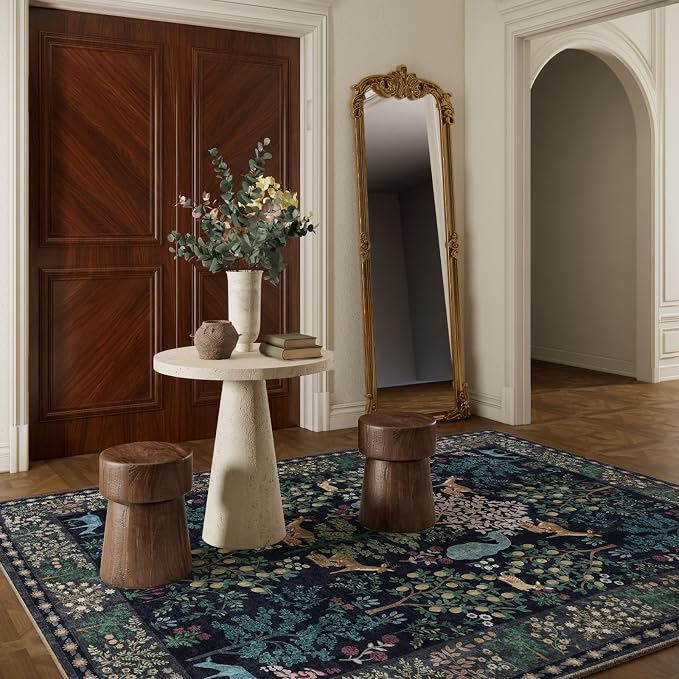 6x9 Area Rugs for Living Room: Washable Bedroom Rug Stain Resistant Non Slip - Image 7