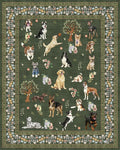 Washable Area Rug 8x10, Large Soft Dog Rugs by WelcometoBabovid