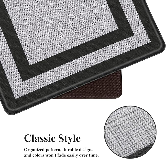 Mattitude Kitchen Mats Set of 2, Cushioned Anti-Fatigue Non-Skid Rug Sets - Image 3